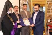 چالدران : تقدیر مدیر پایگاه میراث جهانی کلیسا های ایران از رئیس شبکه دامپزشکی شهرستان 